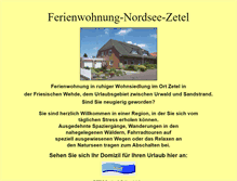Tablet Screenshot of fewo-frerichs.de